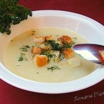 Velouté de pommes de terre à la russe – Суп-пюре из картофеля